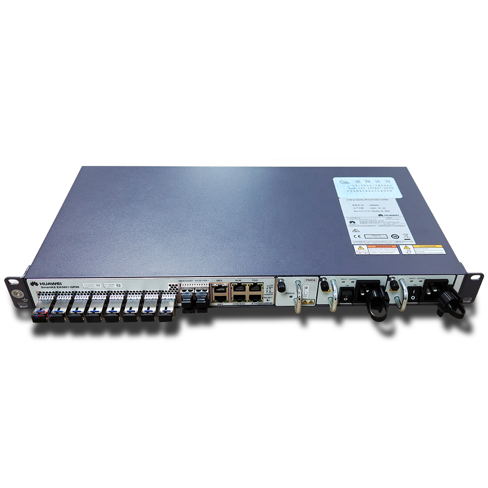 Новый Huawei 8 GPON OLT EA5801-CG04 EA5801-GP08 SmartAX EA5801 olt