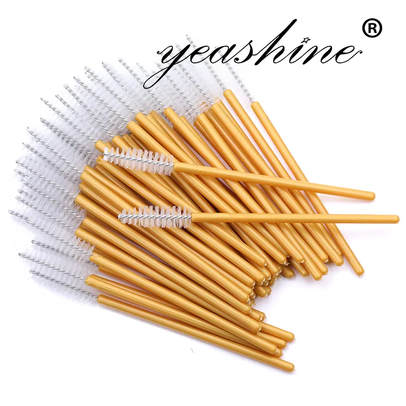 Wholesale Brush Eyelash Extension Nylon Cosmetic Wholesale One-Off Lash Mascara Wand