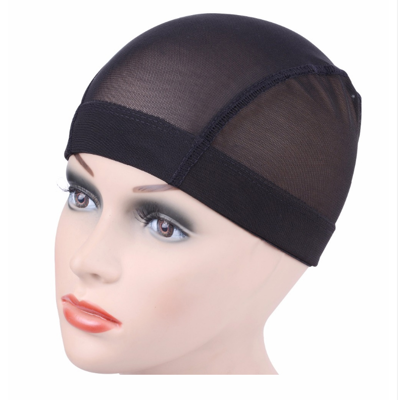Factory Direct Sale Stretch Nylon Breathable Mesh Hair Net To Make Dome Wig Knit Hat Hair Net