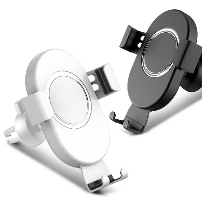 2021 new trending 10W gravity clamping car phone holder wireless charger car accessories interior decoration