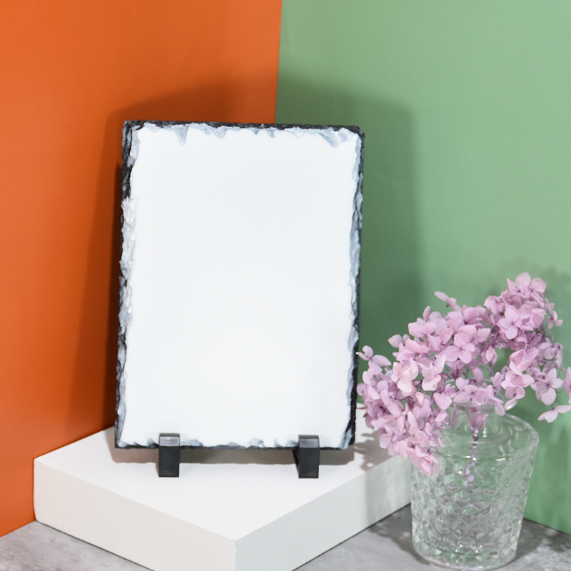 New Arrival Product 15*20 cm stone painting desktop accessories sublimation custom printing matte stone painting