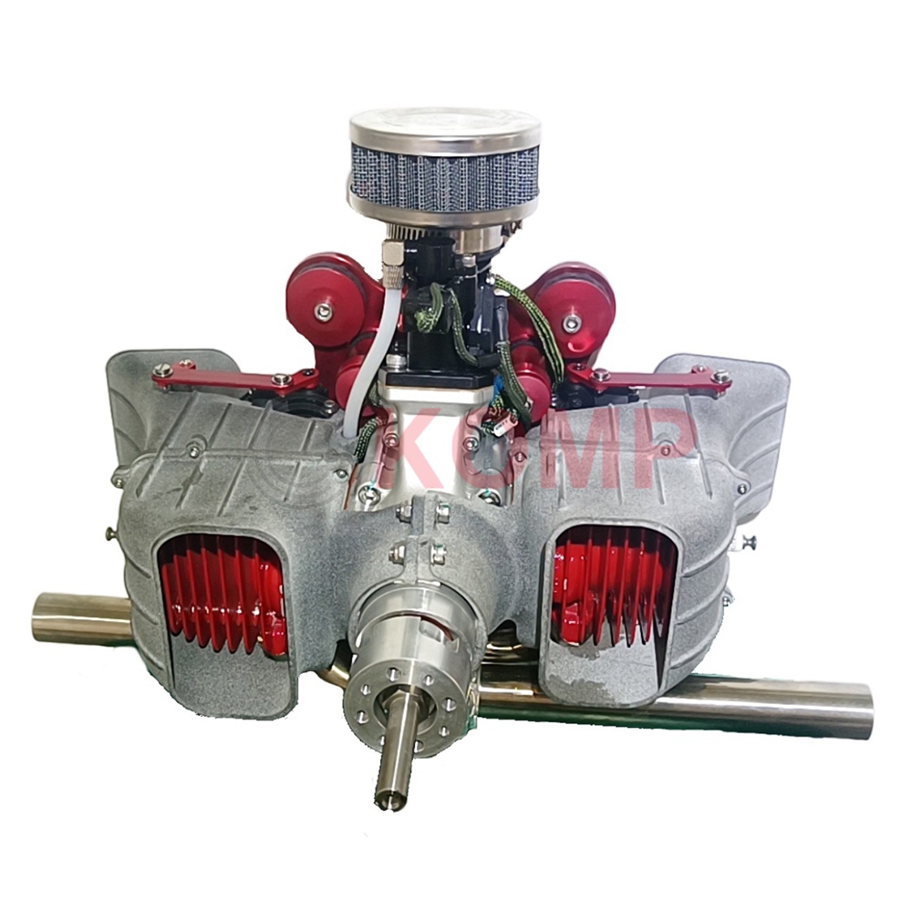 70cc 6HP 2-х тактный боксеры RP-3 тяжелой топливной дрона беспилотника с дистанционным управлением двигателя