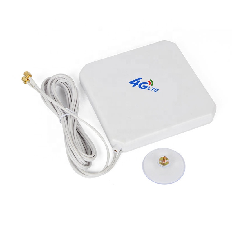 Антенна с высоким коэффициентом усиления 38Dbi 4G Lte, цифровой усилитель сигнала Mimo Gsm/3G Wi-Fi, кабель 6 футов, уличная антенна