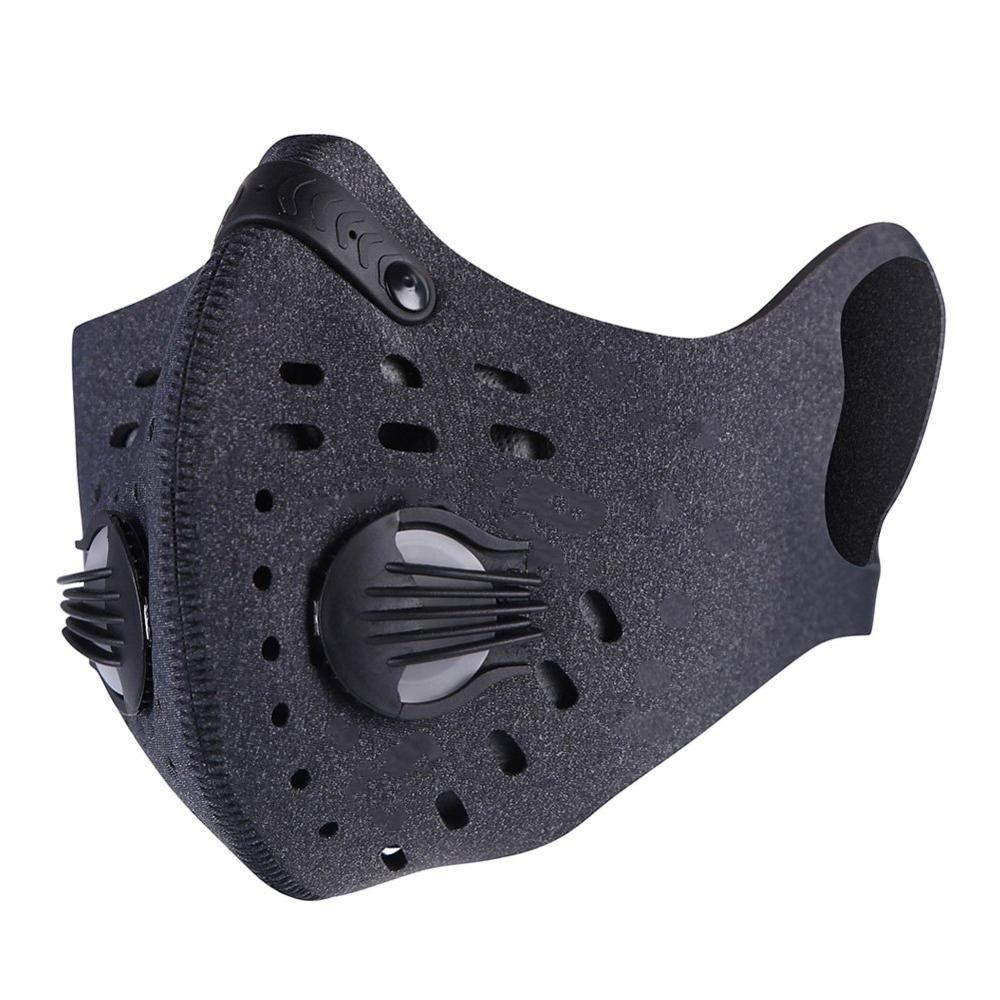 Neoprene face cover Anti smog anti dust outdoor sport face cover for pm 2.5 filters pollution motorcycle cycling