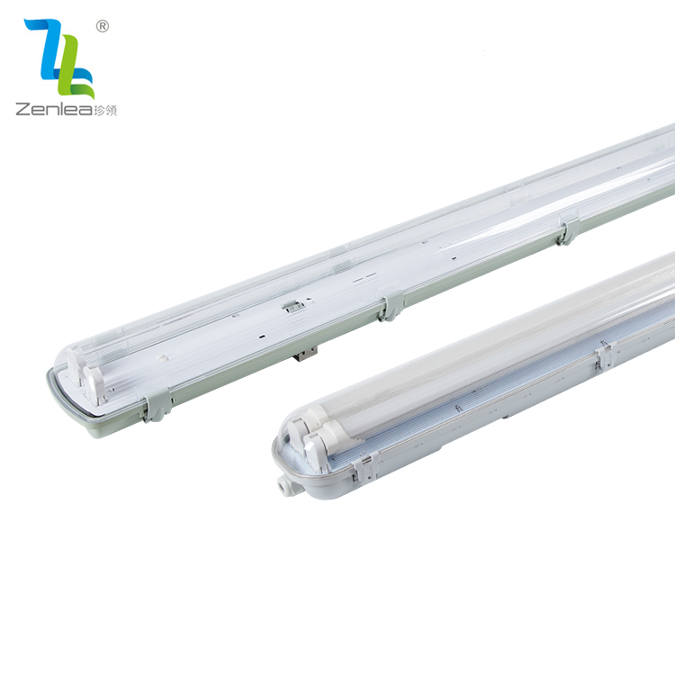 Waterproof IP54 IP65 Hot Sale Indoor Lighting Protection Device ABS PC T8 Led Tri Proof Light