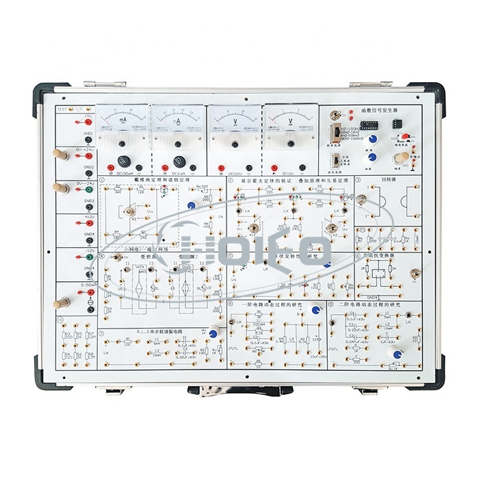 CEZ-201 Portable Circuit Principle Trainer Basic Electronic Training Kit For Engineers and Technicians
