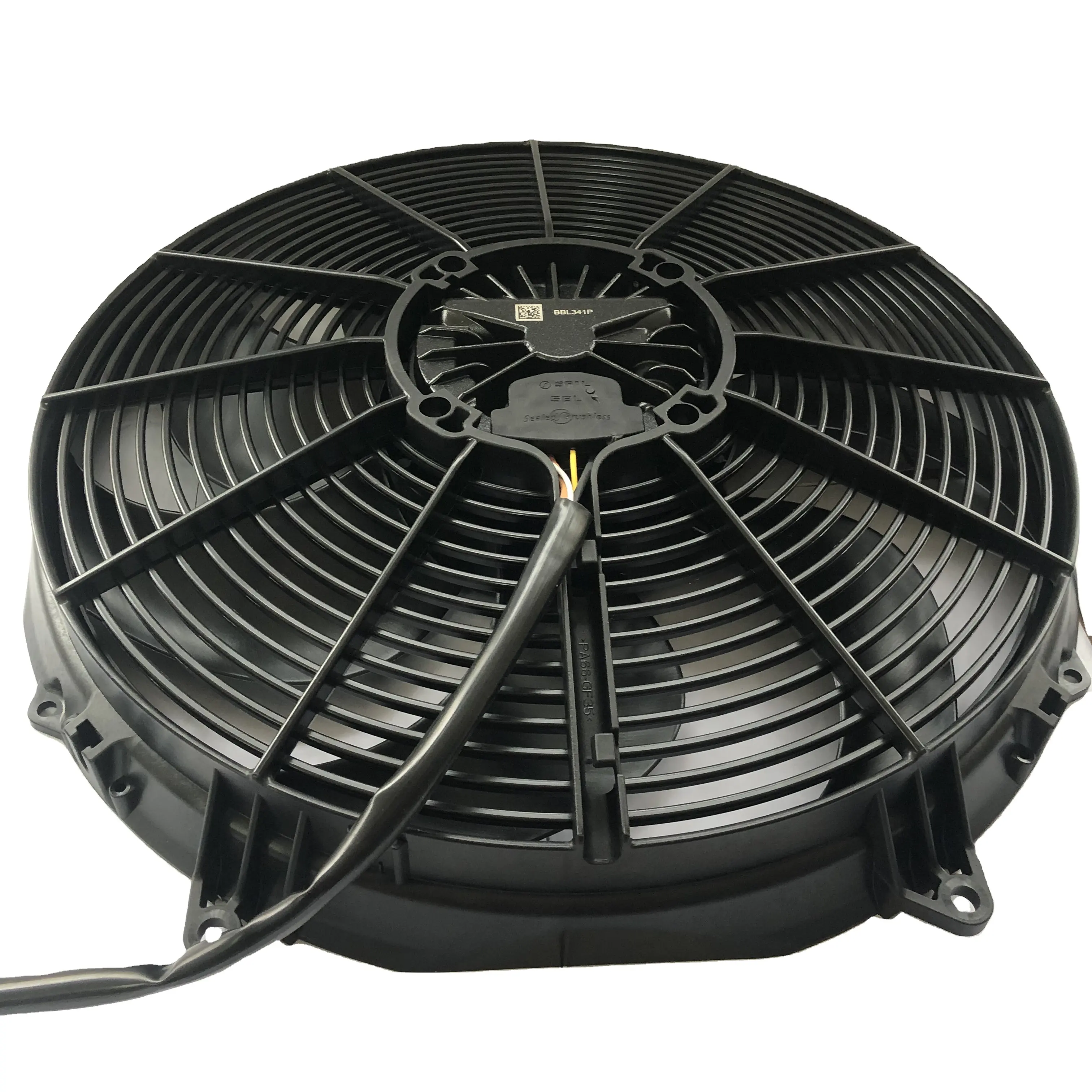 Durable good quality spal 16inch brushless axial condenser fan VA91-BBL341P/N-65A for heavy duty cooling
