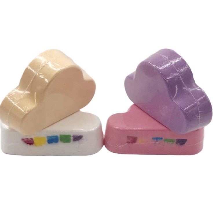 Rainbow Explosive Bubble Bath Bomb Ball Cleansing Moisturizing Moisturizing Cute Soap