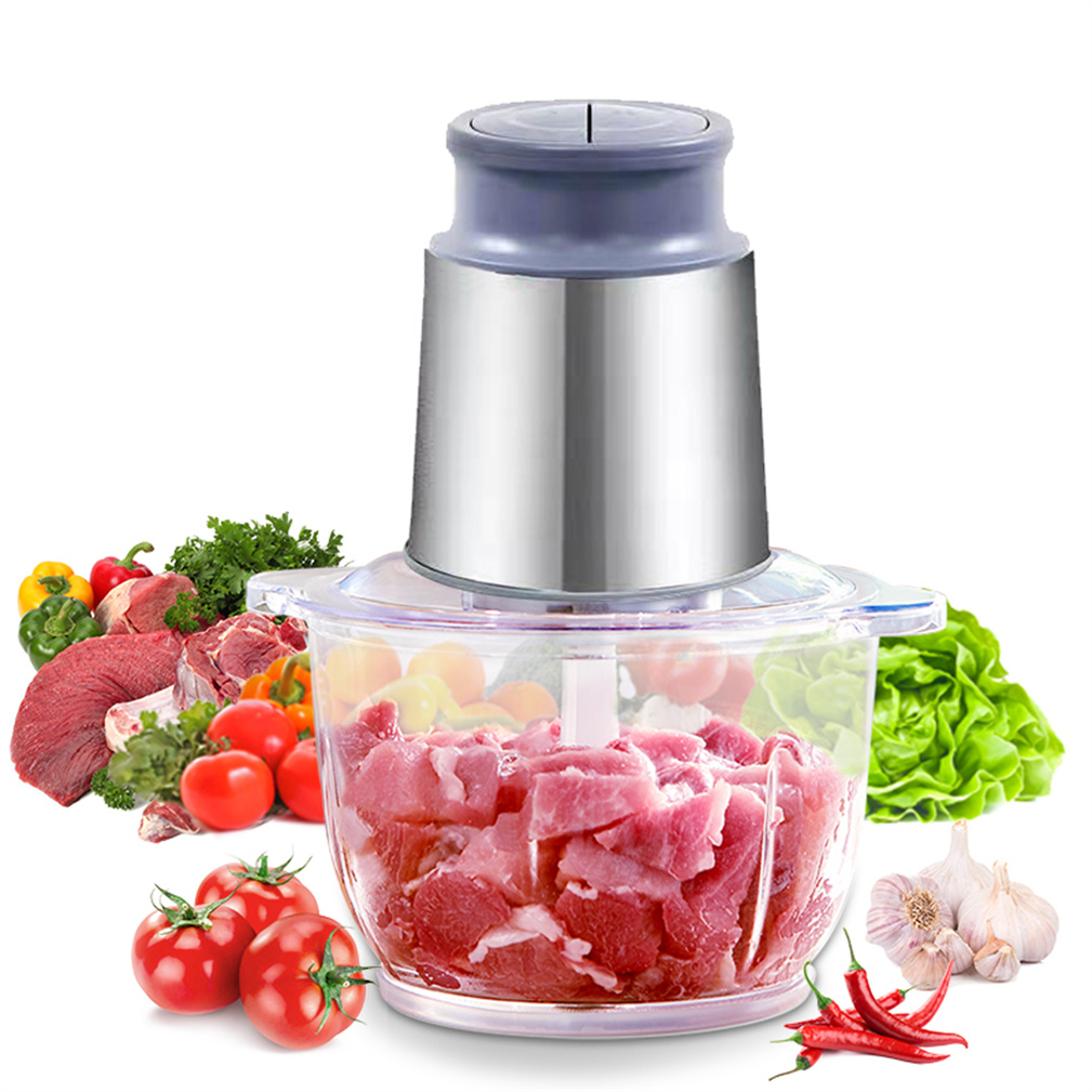 300W 400W 500W 600WNew Colorful Kitchen Food Processor Vegetable Garlic Meat Dicer Electric Mini Food Chopper