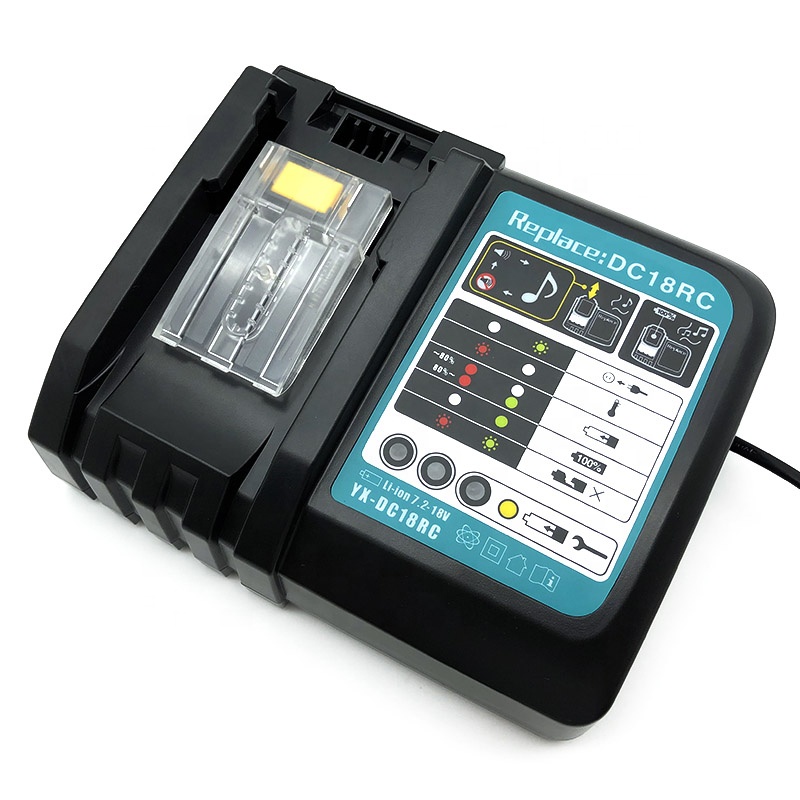 DC18RC 3A Makita Charger For Makita 18V Battery Charger BL1830 BL1430 BL1850 BL1860 DC18RC DC18RA Makita Drill Battery Charger