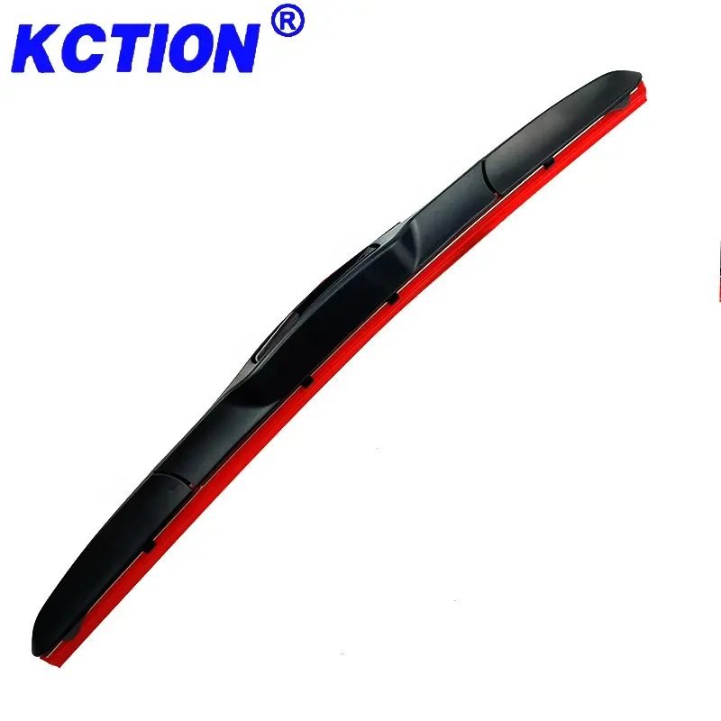 Kction Manufacturer Wholesale Windshield Wiper Blades J-Hook OEM Universal Wiper Blade Premium Hybrid Silicone Wipers