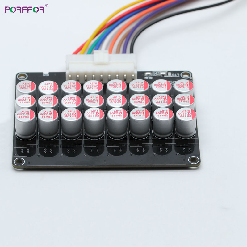 Porffor active эквалайзер балансировки 4s 5A батарея активный балансировки 16s 48v 20s лития lifepo4 LTO батареи балансер