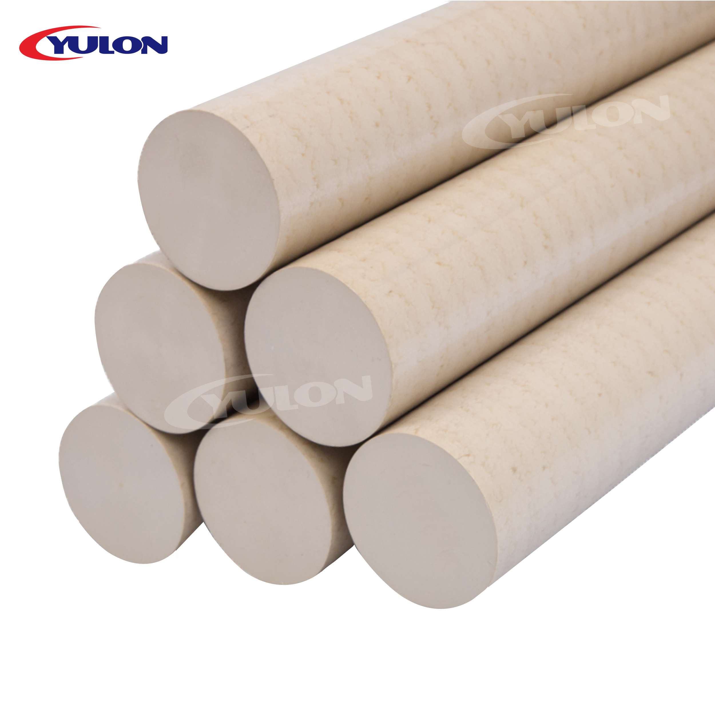 Cream Black Color CNC machining acetal pom rod delrin  acetal SD Static Dissipative Acetal rod