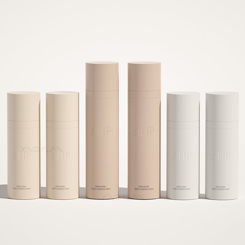 2024 skincare serum plastic bottle empty replacement luxury airless pump bottle 30ml 50ml cosmetic matte recyclable packaging