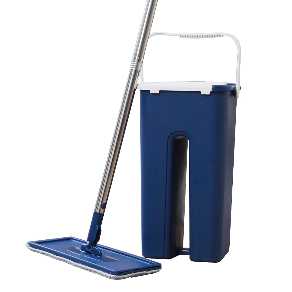 Best Selling 360 Magic Cleaning Rotating Mob Mop Bathroom microfiber floor Flat Mop With Bucket for Household