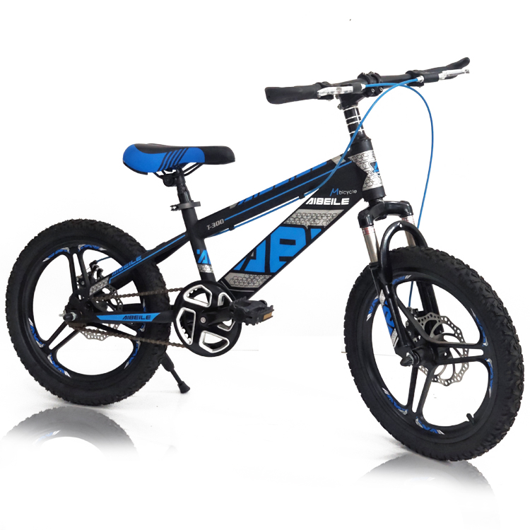 Kids mtb cheap 18 20 22 inch single speed bicycle front fork shock absorption off-road mountain bicycle high carbon steel