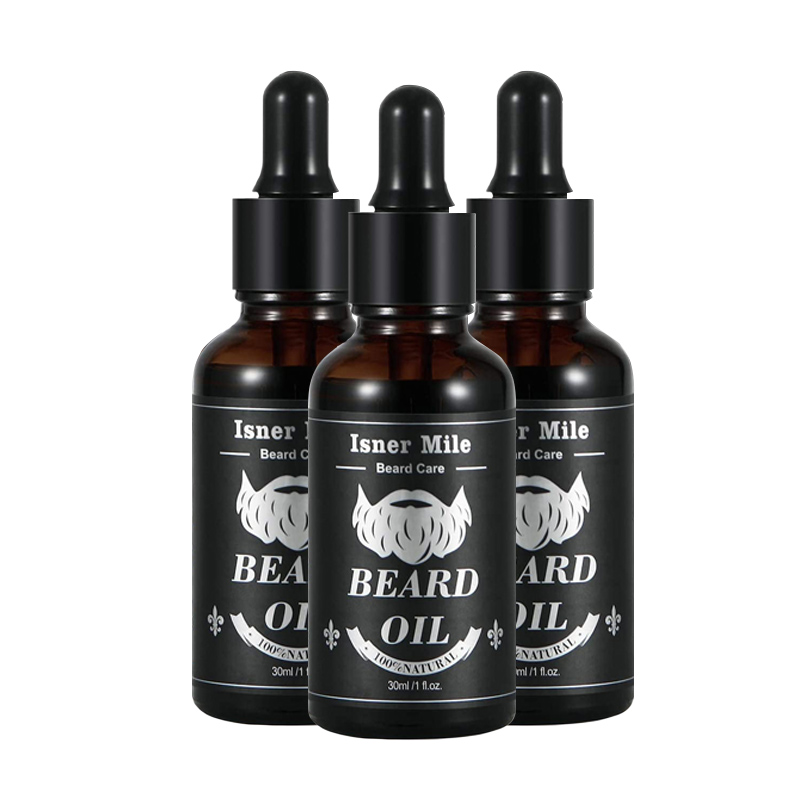 Organic beard care products men private label natural hair beard growth oil