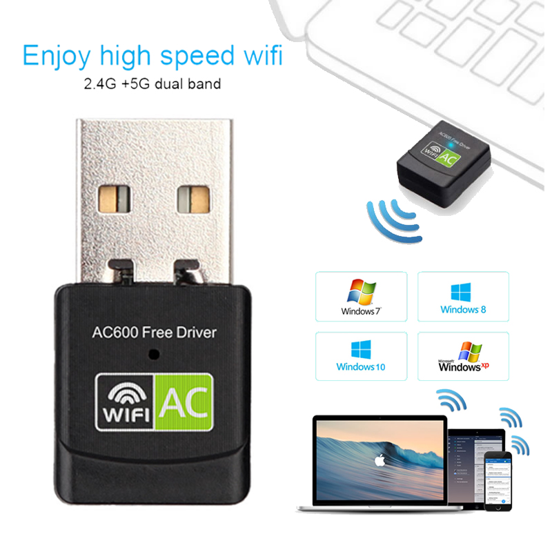 Realtek rtl8811cu двухдиапазонный подключи и работай wifi usb-адаптер бесплатно для Win 10