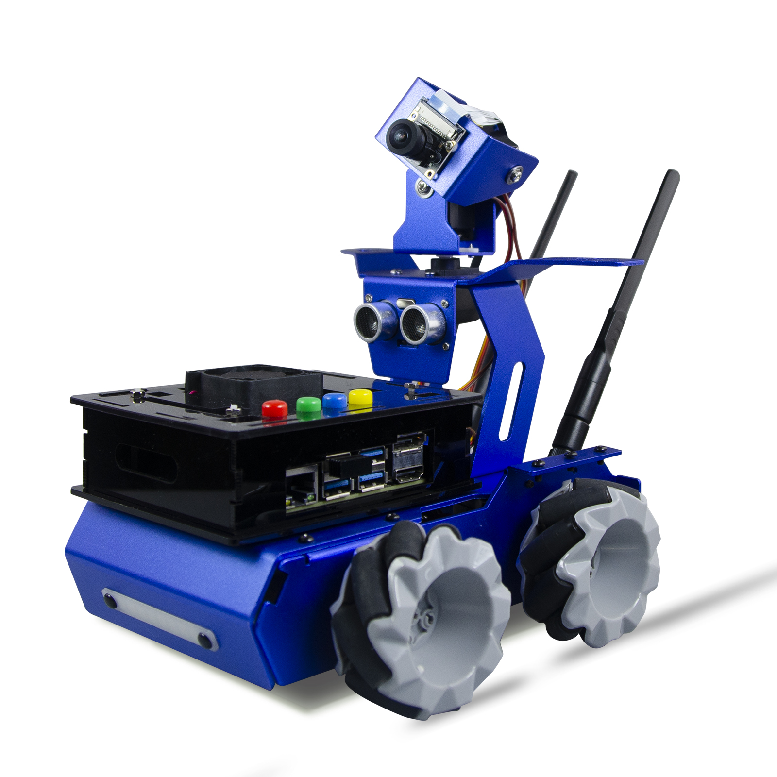 Беспроводной робот-автомобиль XiaoR Geek JETBOT2.0, совместимый с Jetson Nano, дистанционное управление, HD-камера, Роботизированный обучающий Обучающий робот с ии