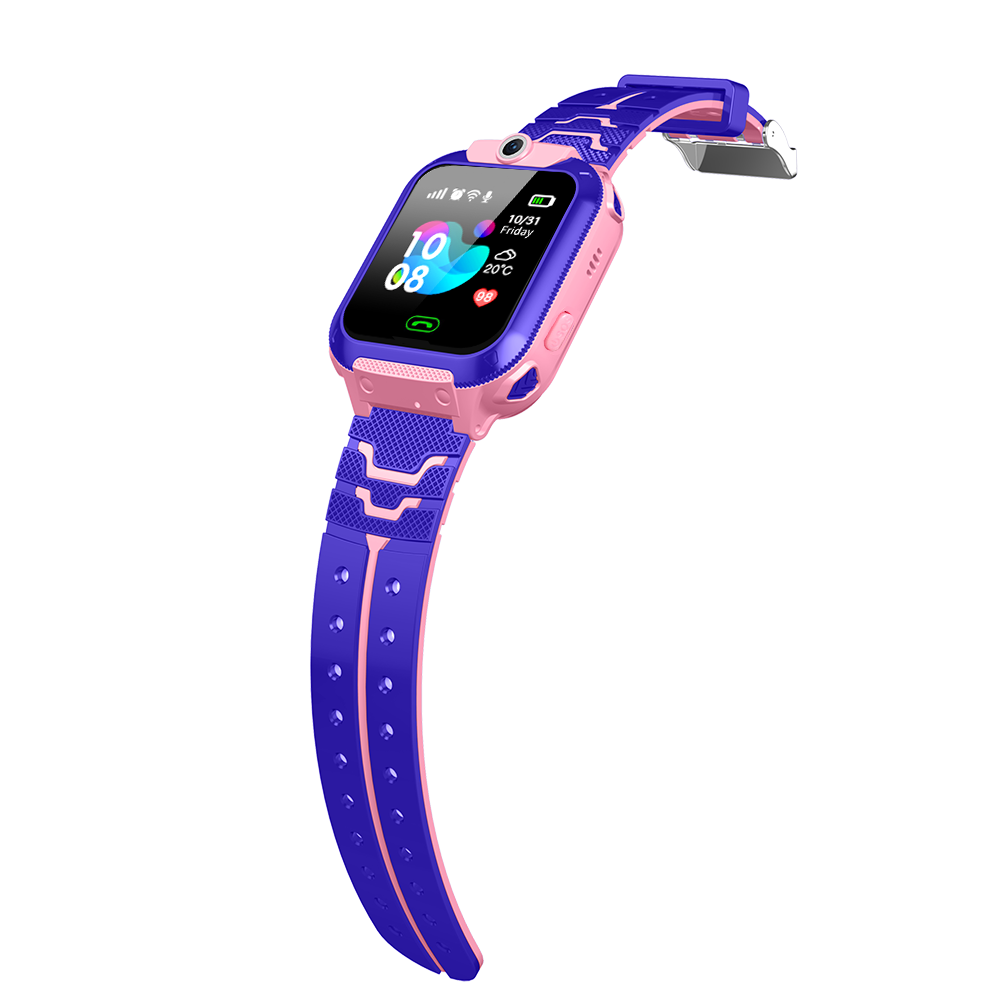 Yqt gps часы Дети Смарт SOS Водонепроницаемый smartwatch Q12 Q12W дети smartwatch Анак варенье tangan