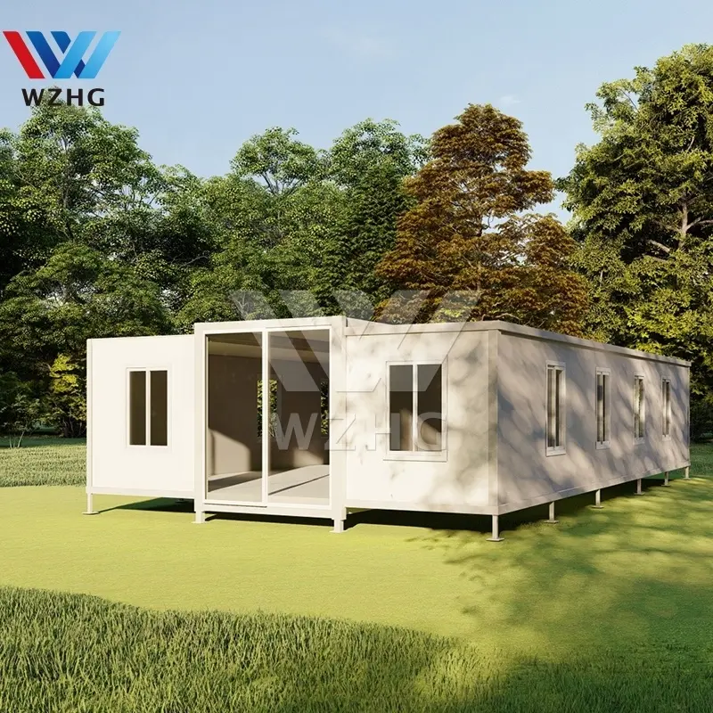 Customize 74 m2 3 bedrooms prefab foldable shipping house opvouwbaar container delivery to Fremantle