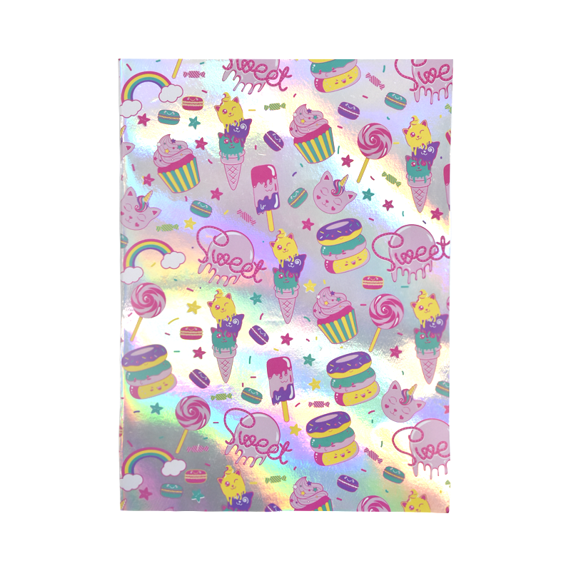 Sweety food series laser my favorite ningbo stationery utiles escolares school stationery set kids wholesale