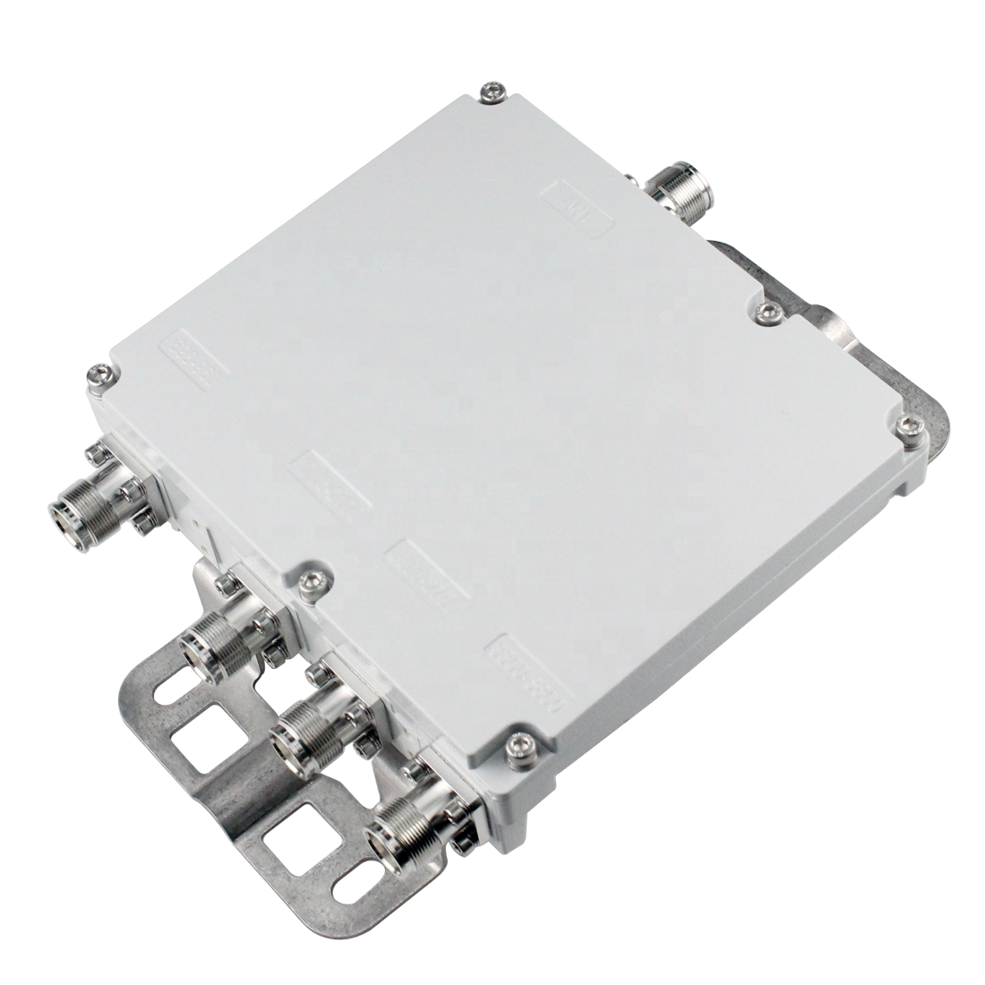 RF 5G low PIM outdoor indoor 698-3800MHz 4 in 1out diplexer 4 Way Combiner with N 4310 DIN Female connector quadplexer