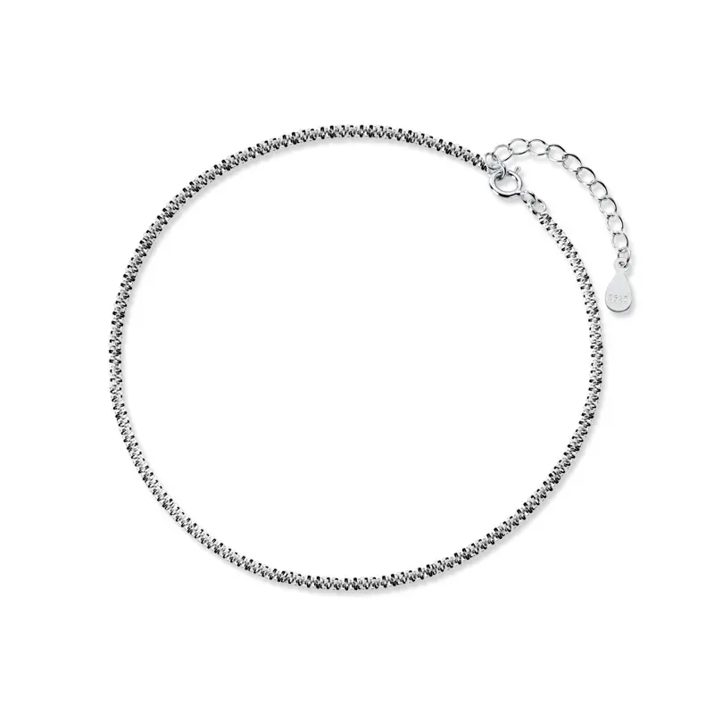 ATHENAA Foot Jewelry Ankle Bracelet 925 Sterling Silver Star Anklets for Women