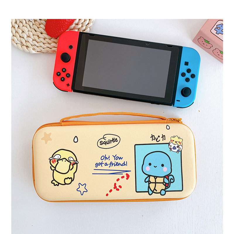 Милый холщовый Портативный чехол для Nintendo Switch, сумка для хранения, чехол для Nintendo Switch Lite, Переносные Чехлы, игровые аксессуары