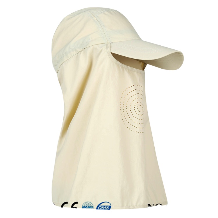 Outdoor biker cover your face sun visor anti-ultraviolet foldable fisherman hat
