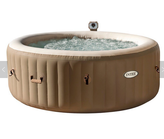 INTEX 28428 216X71cm 6-8 человек, чистый спа массаж, джакузи, надувная гидромассажная Ванна, спа-бассейн с жесткой водой