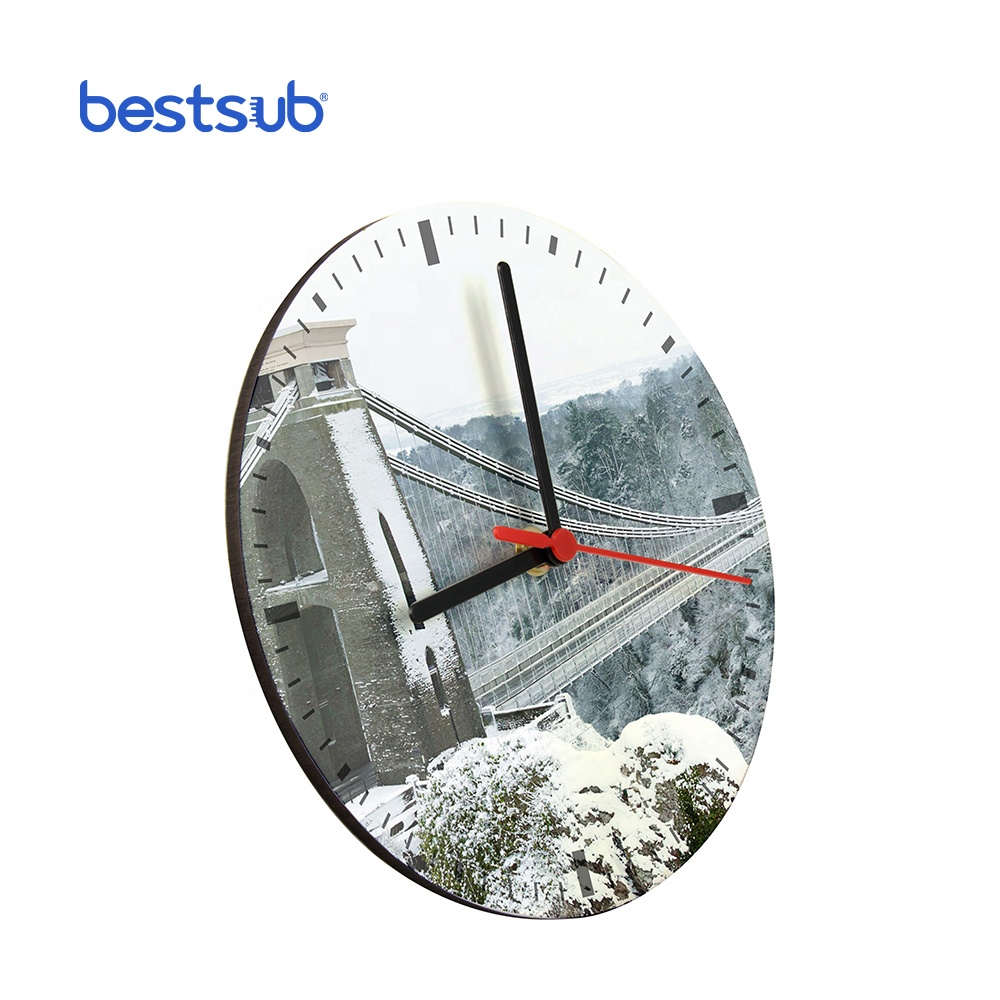 Оптовая продажа, круглые сублимационные заготовки BestSub D20cm, жесткие часы