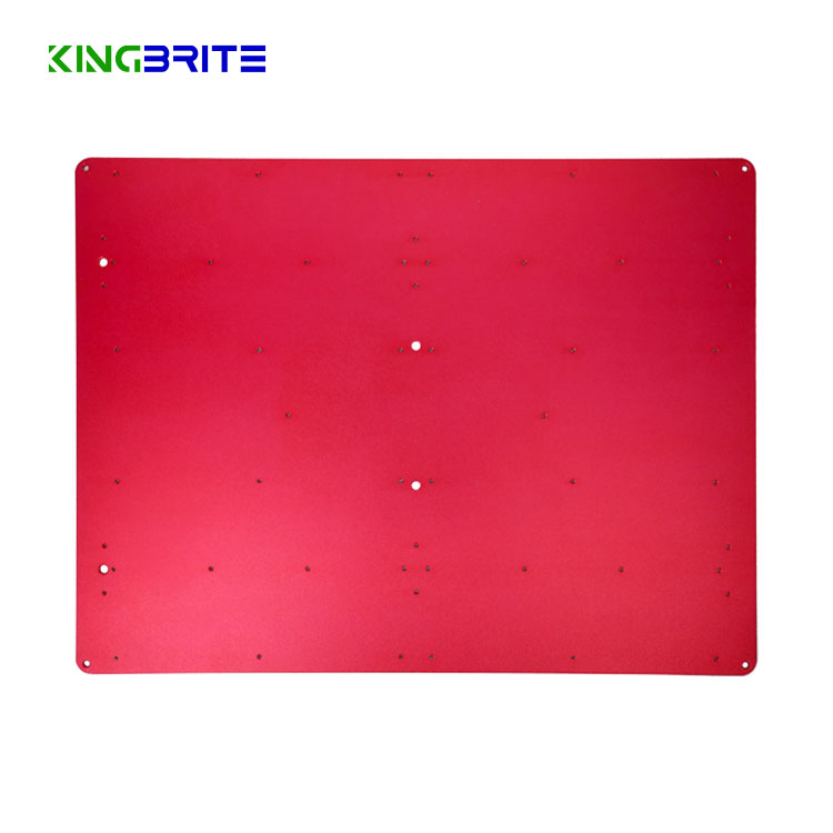 Kingbrite красный алюминиевый радиатор/радиатор для 4 шт. платы QB288