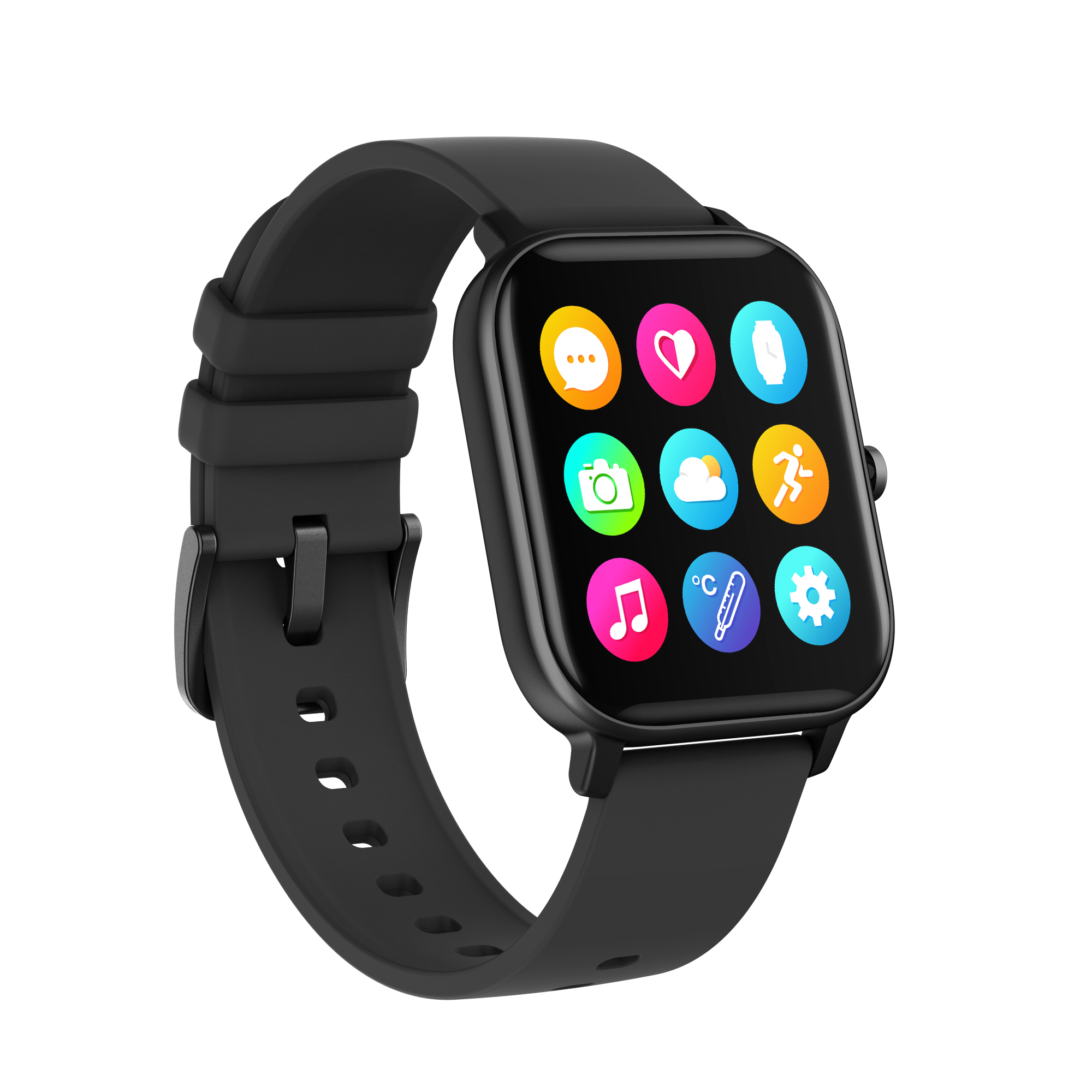 factory P8T wholesale smart watch unisex heart rate monitor with BT music china manufacturer OEM fitness smart bracelet