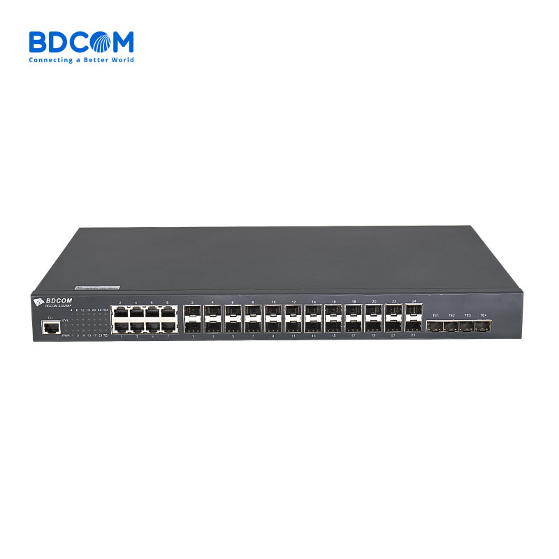BDCOM S2928EF L2 +(Lite L3) 16-портовый гигабитный для программирования в производственных условиях и 8-портовый комбо управляемый Ethernet-коммутатор 4-портовый 10G Uplink
