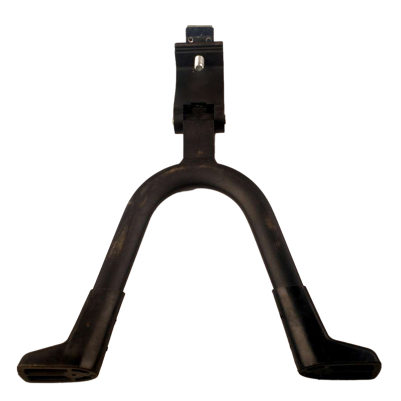 Non-slip Aluminum Alloy Black Bike Wheel Cycle Leg Bicycle Foot Support