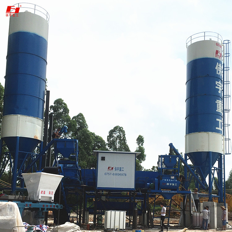 industry equipment mixing machine Stable production fast installation HZS35 concrete mixing plants