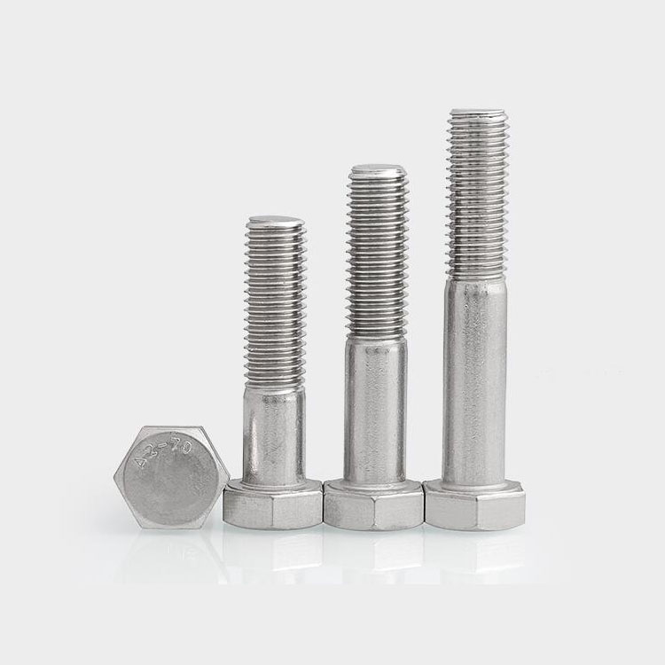 DIN933 DIN931 304 316 ss шестигранный болт m11 unc резьба Шестигранная головка болты нержавеющая сталь
