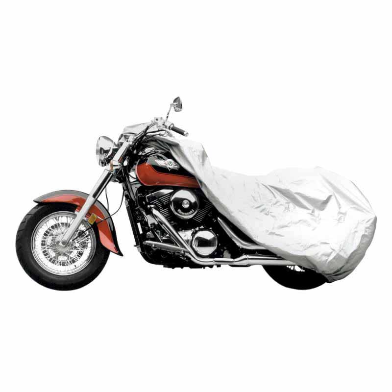 Newest 170T polyester All Weather Resistant Protection Silver Waterproof Motorcycle Cover
