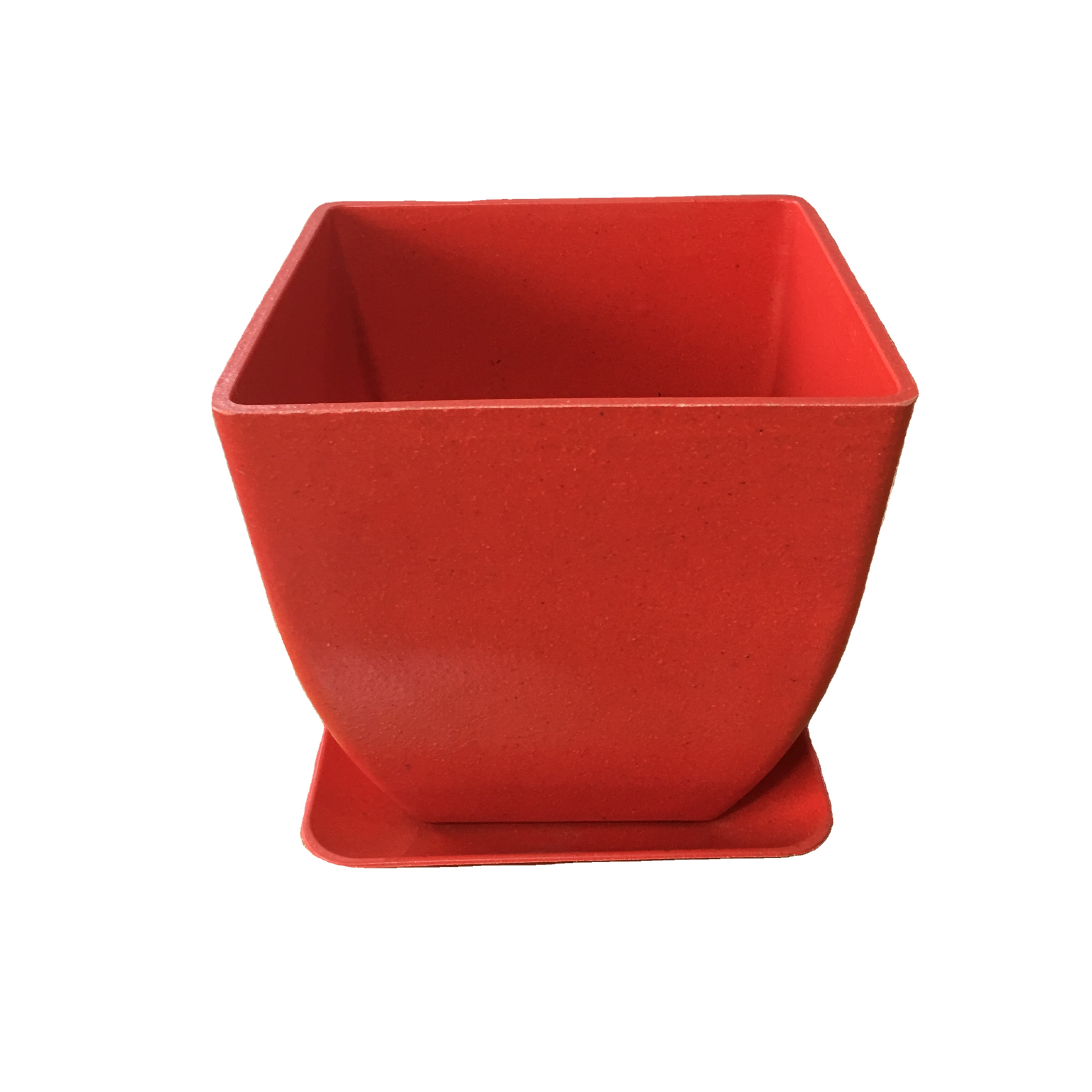 2020 new design wholesale biodegradable decorative plant pots garden bamboo fiber plant pot