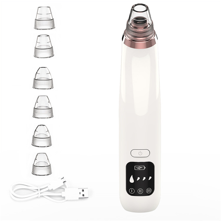 Facial Skin Nose Pore Cleaner Black Head Tools Suction Small Bubble Blackhead Remover Vacuum Pore Cleaner Set