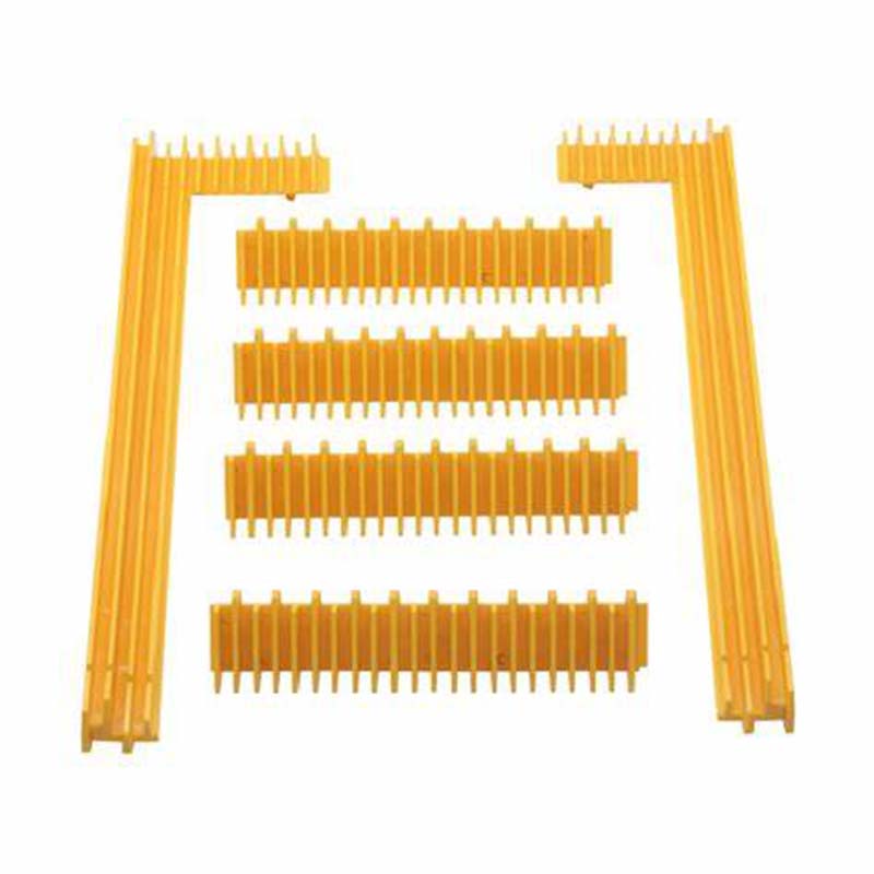 Factory Price Demarcation Escalator Spare Parts Step Yellow Frame