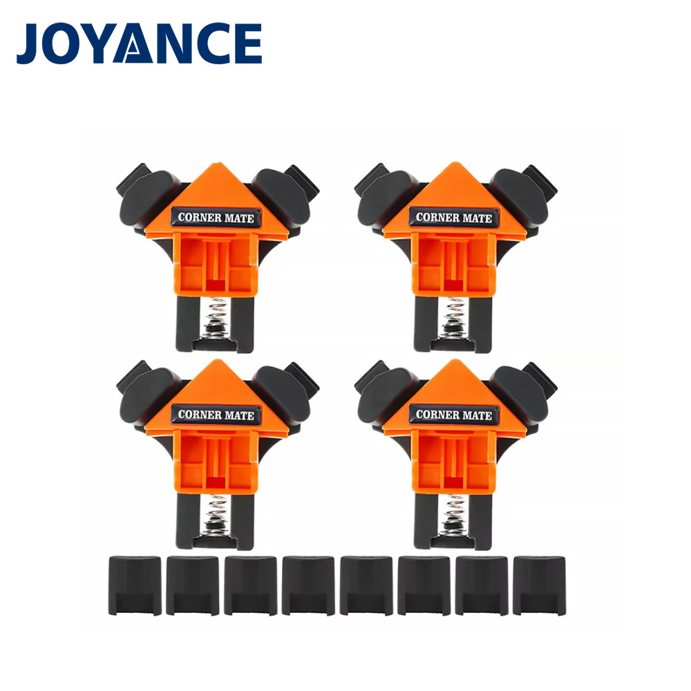 Corner Clamp,4Pcs Multifunctional 90 Degree Right Angle Corner Clamp Clip Holder Woodworking Tool