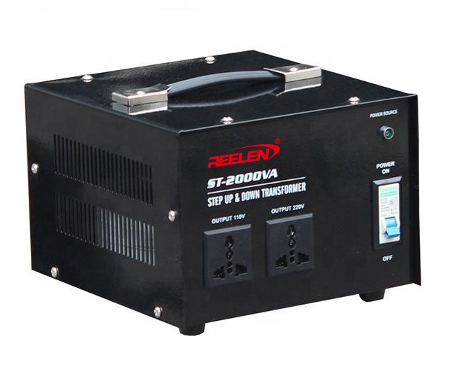 Шаг вверх и вниз трансформатор 220V до 110V 2000VA IP21 защитного типа шаг вверх и вниз трансформатор
