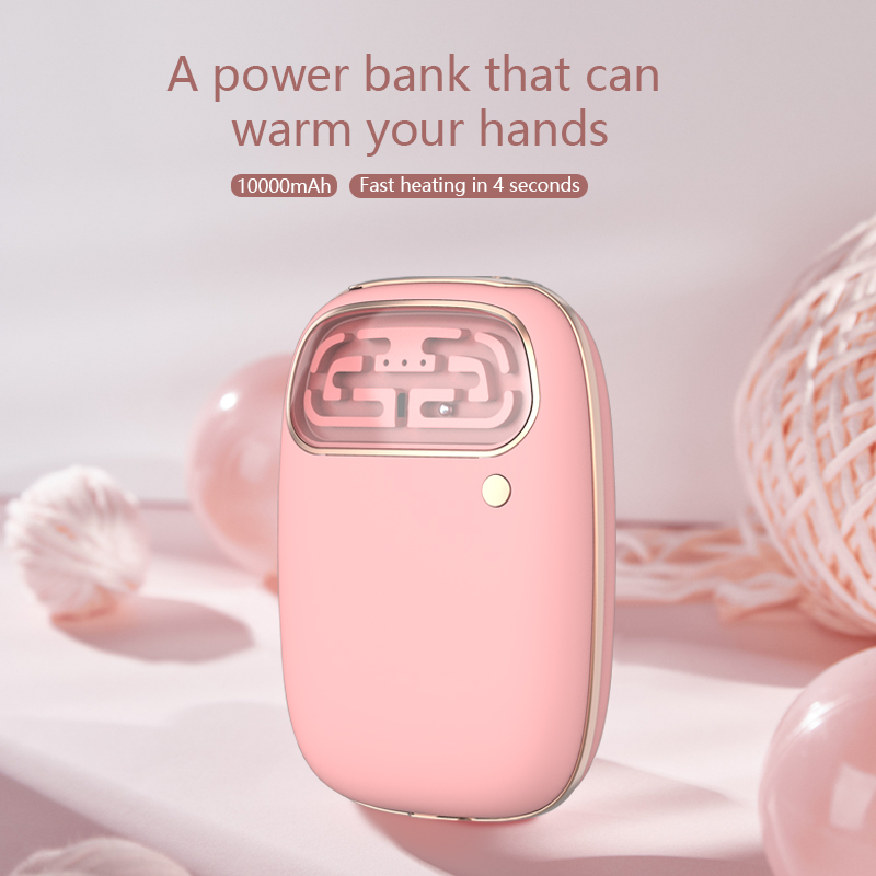 New arrival with handheld game hand warmer power bank 10000mah power bank hand warmer power bank