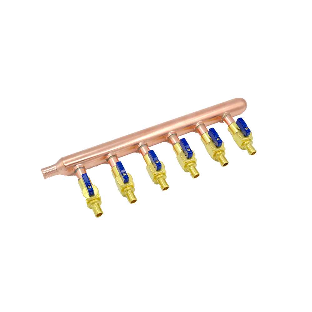 Коллекторы из меди/с трубкой PEX/напольные heating system