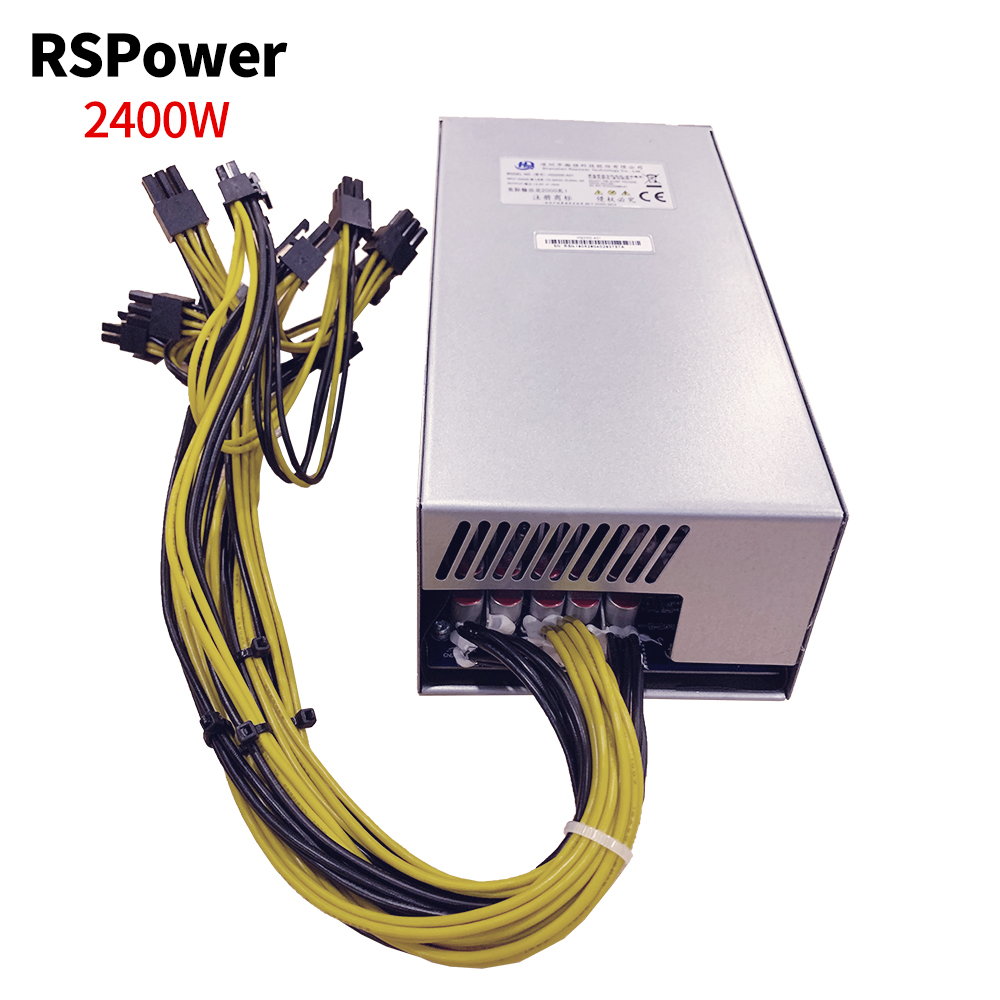 Самый сильный Шахтер psu 2400W RS источник питания