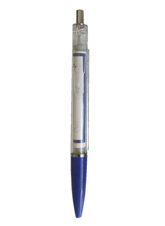 Custom company LOGO Branded Transparent Promotional Cheap Banner ball pen