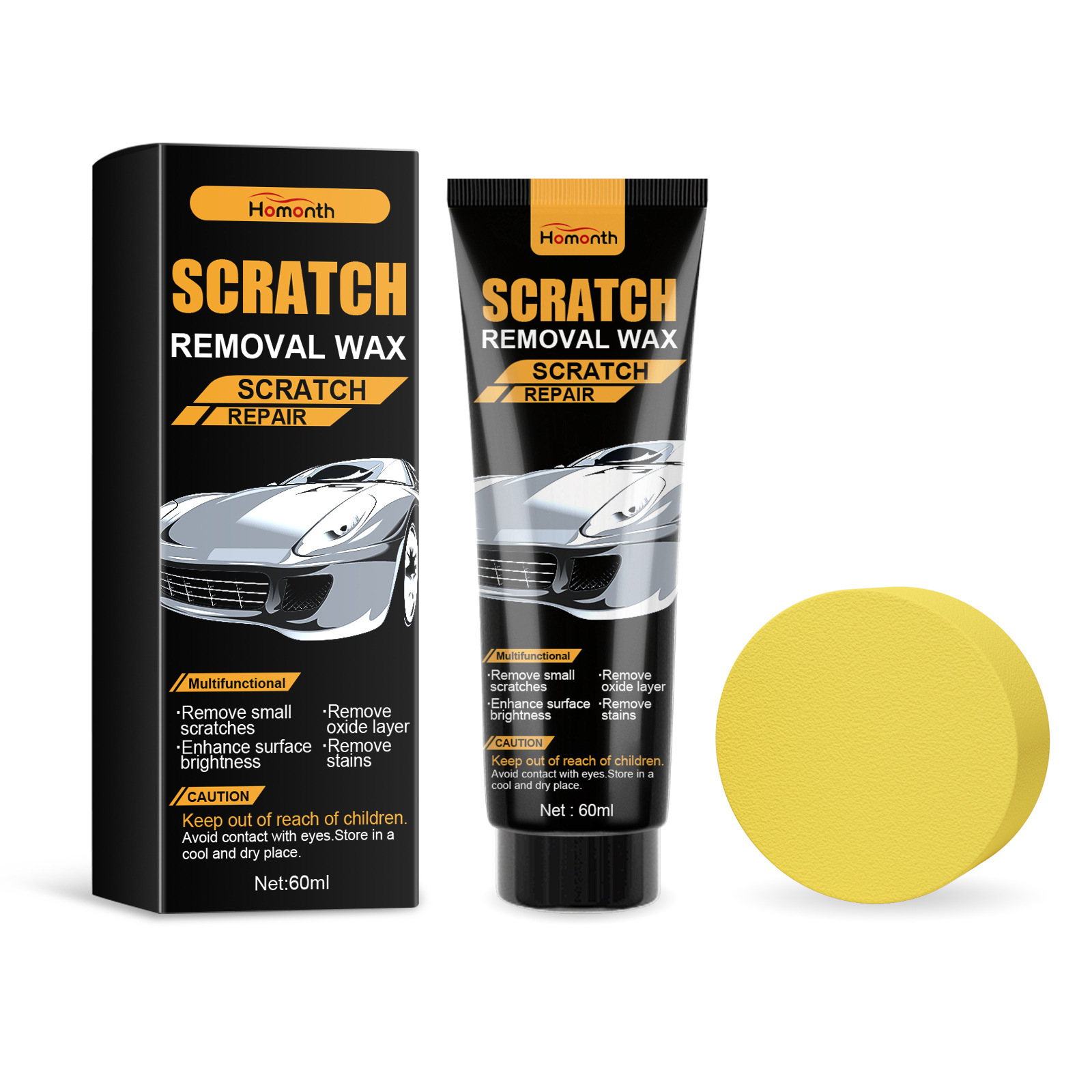 Car Scratch Removal Wax Repair Paste Car Paint Fine Marks Polishing Coating Scratch Removal Renovation Repair Care Paste
