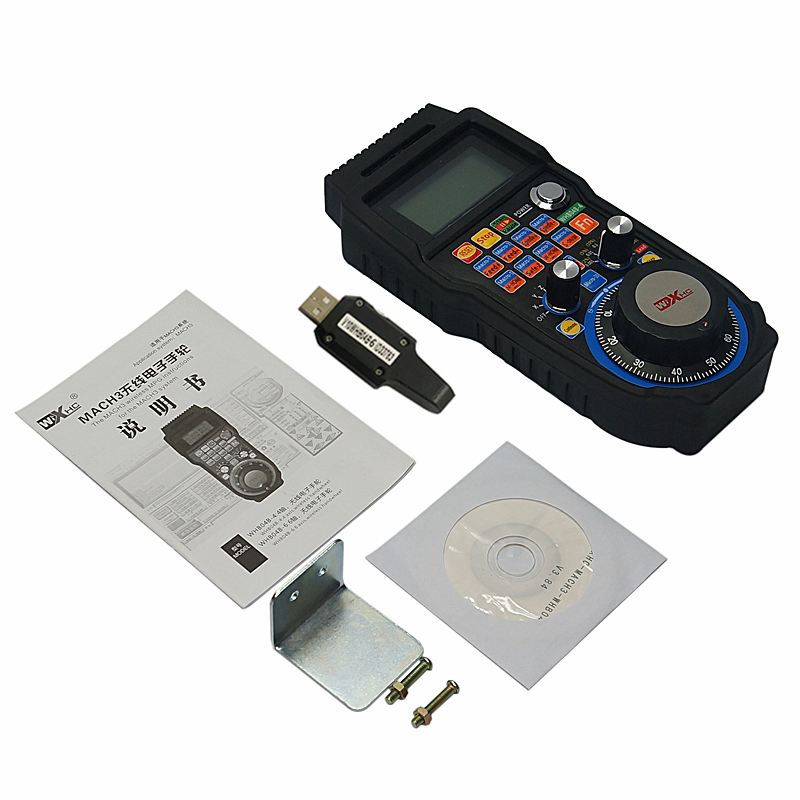 Ручное колесо Mach3 с беспроводным управлением, поддержка USB, 3 оси, 4 оси, для фрезерного станка с ЧПУ